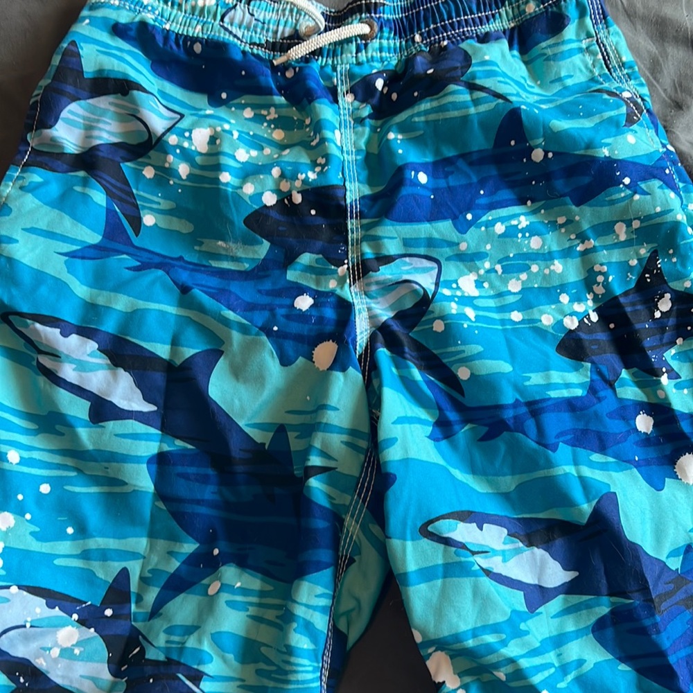 Gap kids shark swim suit trunks